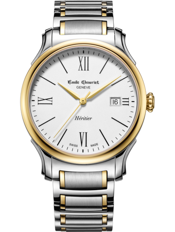 EMILE CHOURIET Automatic Men's Stainless Steel Mechanical Watch 40mm