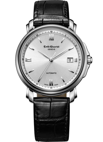 EMILE CHOURIET Automatic Men's Stainless Steel Watch 39mm