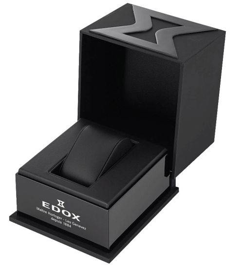 Edox Delfin Chronograph 10110 357RNCA NIR Men's Diving Watch 43 mm