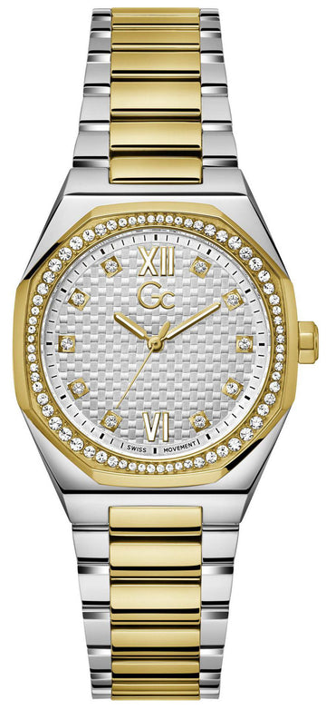 Gc: Z25002L1MF Coussin Sleek Lady Ladies' Watch 34 mm
