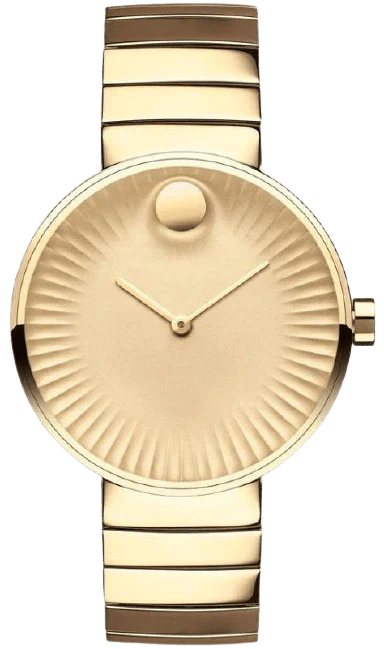 Movado Edge Gold Dameshorloge 34mm - horlogeoutlet.nl