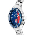 TW Steel CS111 Canteen Herenhorloge 45 mm met blauwe wijzerplaat en Red Bull Ampol Racing logo, sportief design voor mannen.