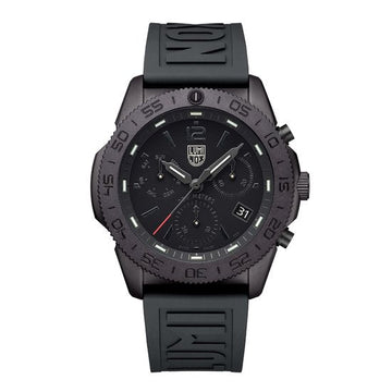 Luminox Pacific Diver Herenhorloge 44mm met zwarte wijzerplaat en rubberen band, ideaal voor sportieve en stijlvolle gelegenheden.