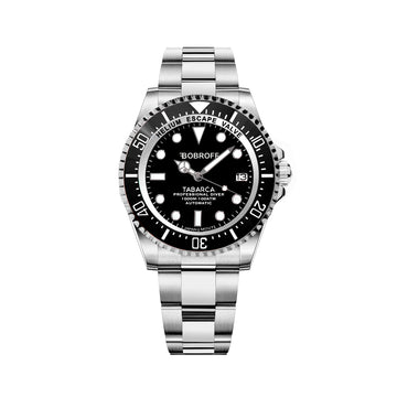 BOBROFF Men's Automatic Stainless Steel 1000M Dive Watch 44mm