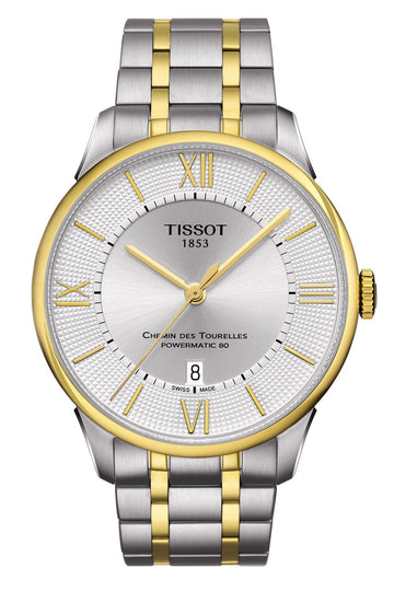 TISSOT Men's Chemin Des Tourelles Automatic Stainless Steel Watch 42mm