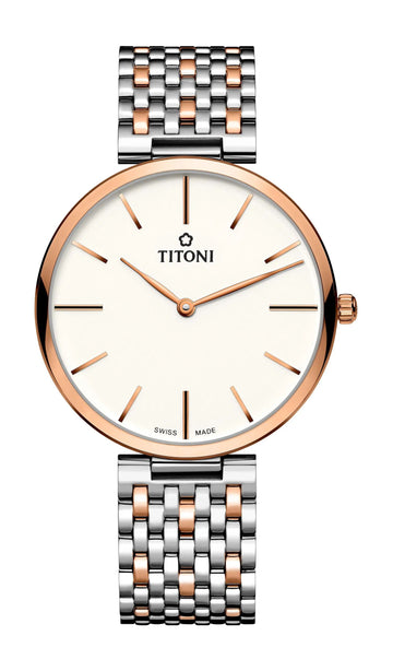 TITONI Men's Quartz Watch 37mm