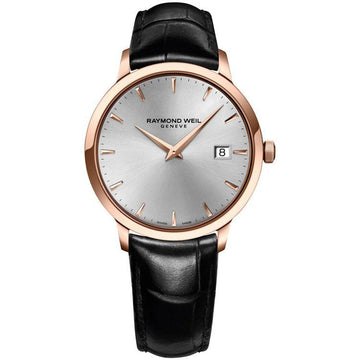 Raymond Weil Toccata Watch Leather Sapphire 39mm